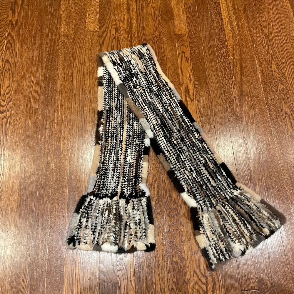 Designer Fur Scarf